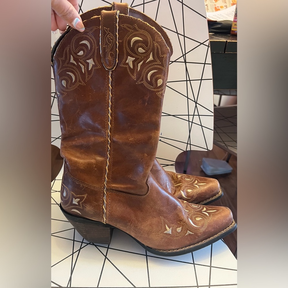 Durango Crush Sew And Sassy Western Boots
